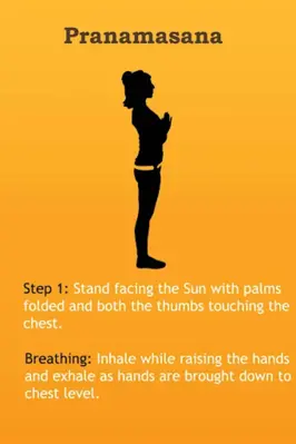 Surya Namaskar Yoga Poses android App screenshot 2